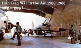 An Iranian F-5E, together with an F-5F each armed with two Mk. 82 Snakeye retard bombs being prepared inside a hardened aircraft shelter for a low-altitude CAS mission. (Authors� collection)